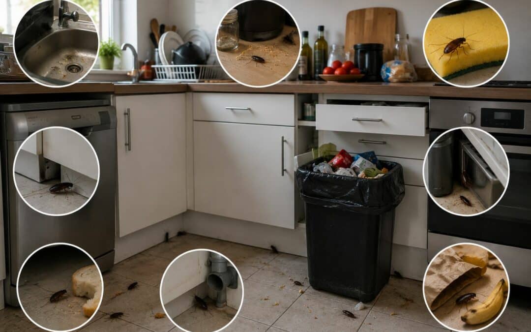 Les cafards dans la cuisine : les 8 erreurs que tout le monde fait